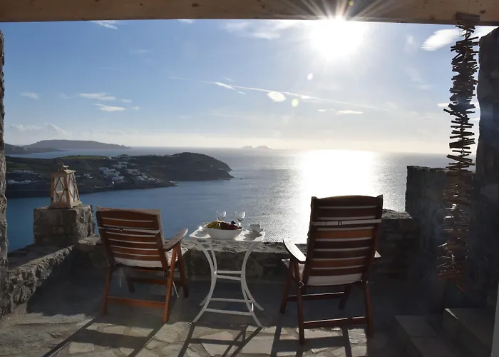 公寓式酒店 Andromeda Mykonos & 凯勒里瓦迪